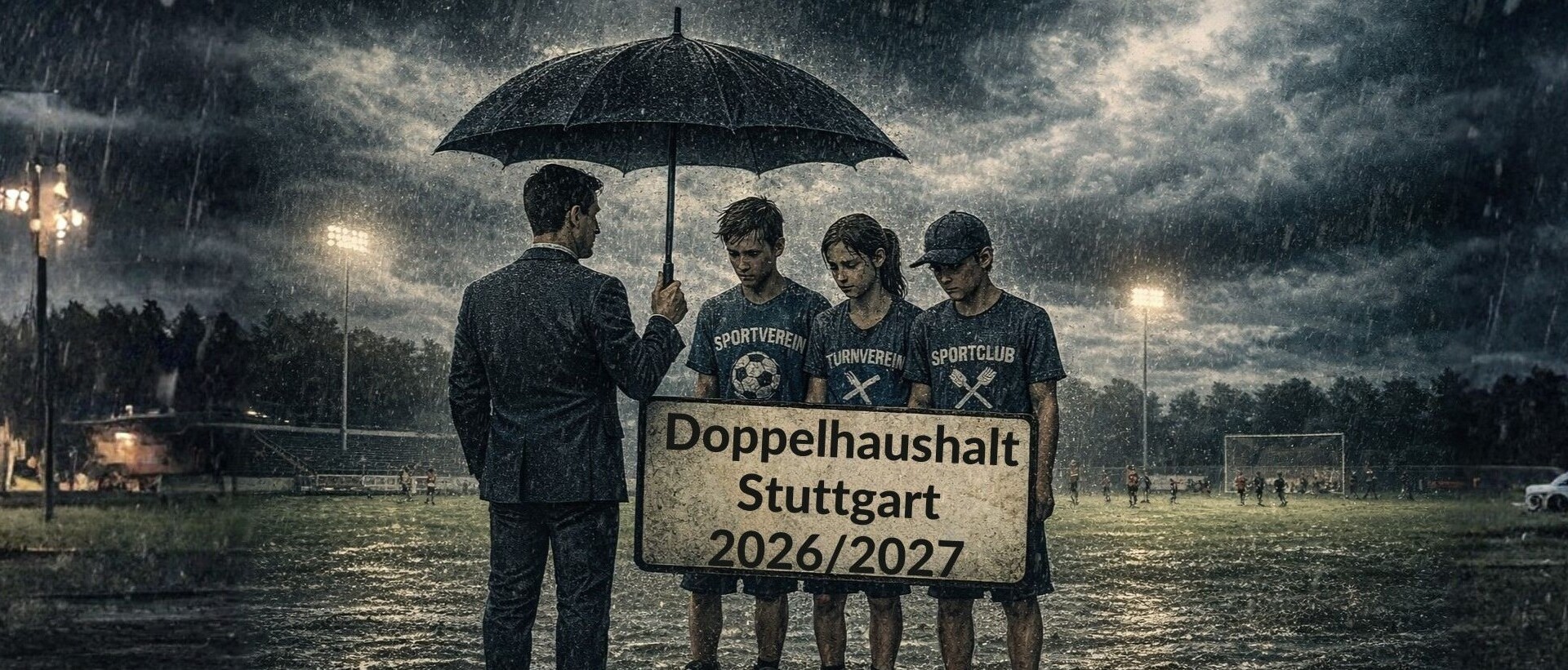 Lasst uns nicht im Regen stehen!